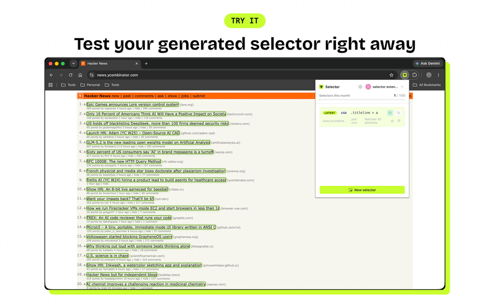 Selector Forge screenshot 7
