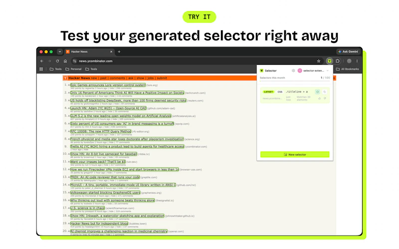 Selector Forge screenshot 7