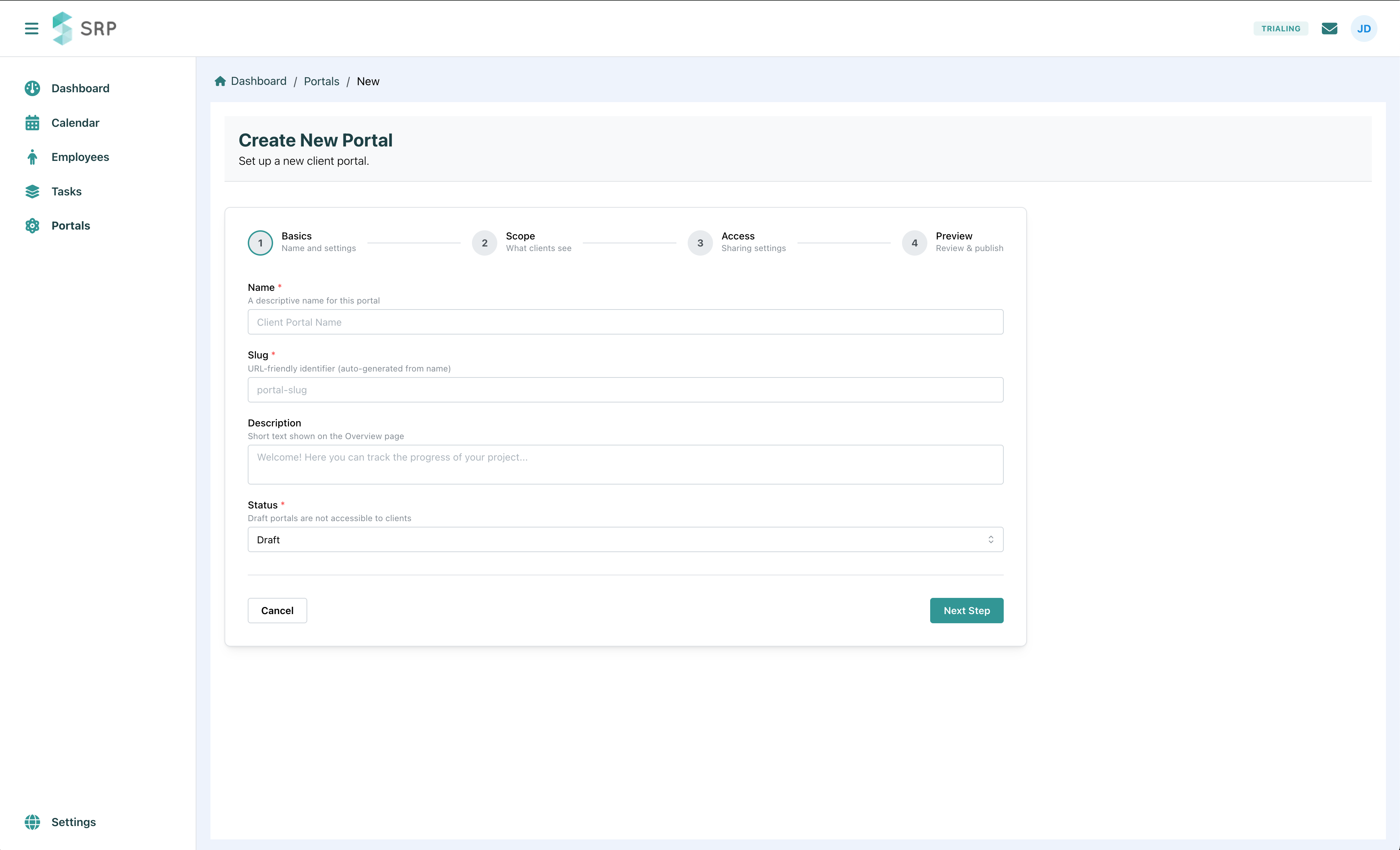 HelloSRP screenshot 1