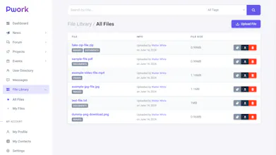 Pwork - Intranet for WordPress gallery image