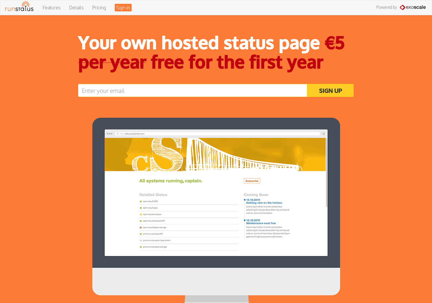 Runstatus gallery image