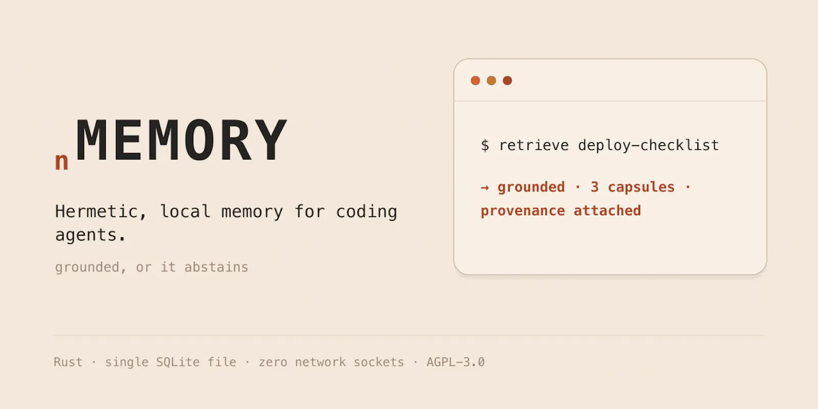 nMEMORY screenshot 1