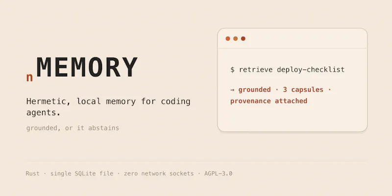 nMEMORY screenshot 1