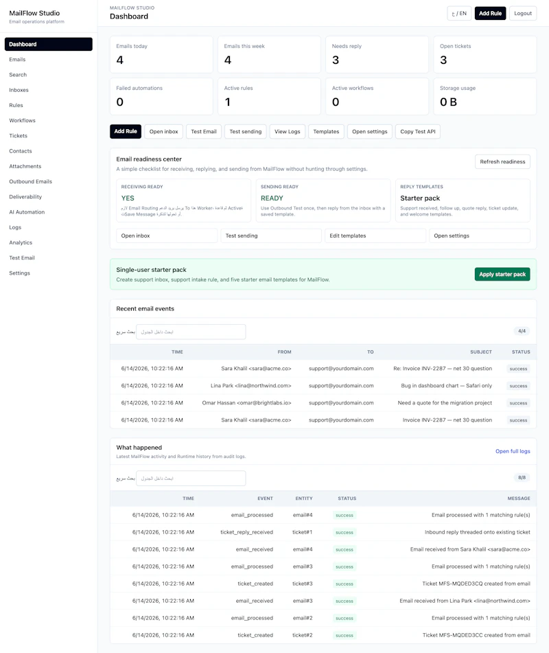 MailFlow Studio screenshot 2