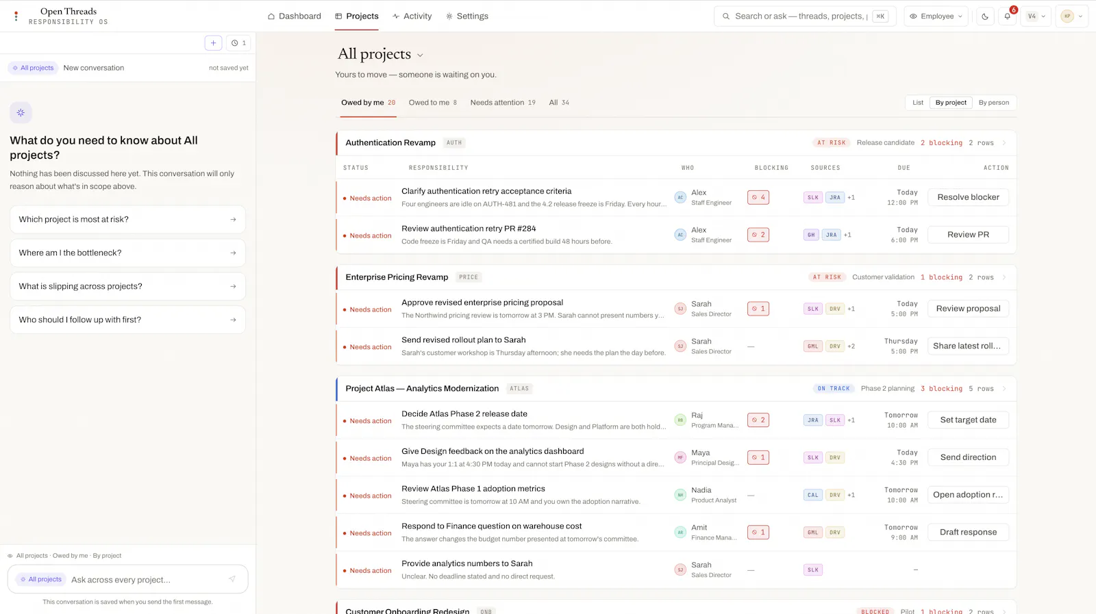 Open Threads screenshot 5