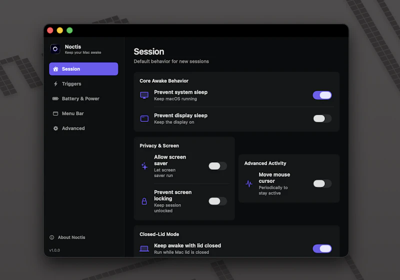 Noctis screenshot 2