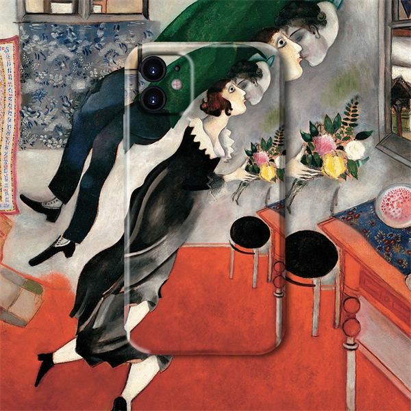 The Birthday by Marc Chagall iPhone Case