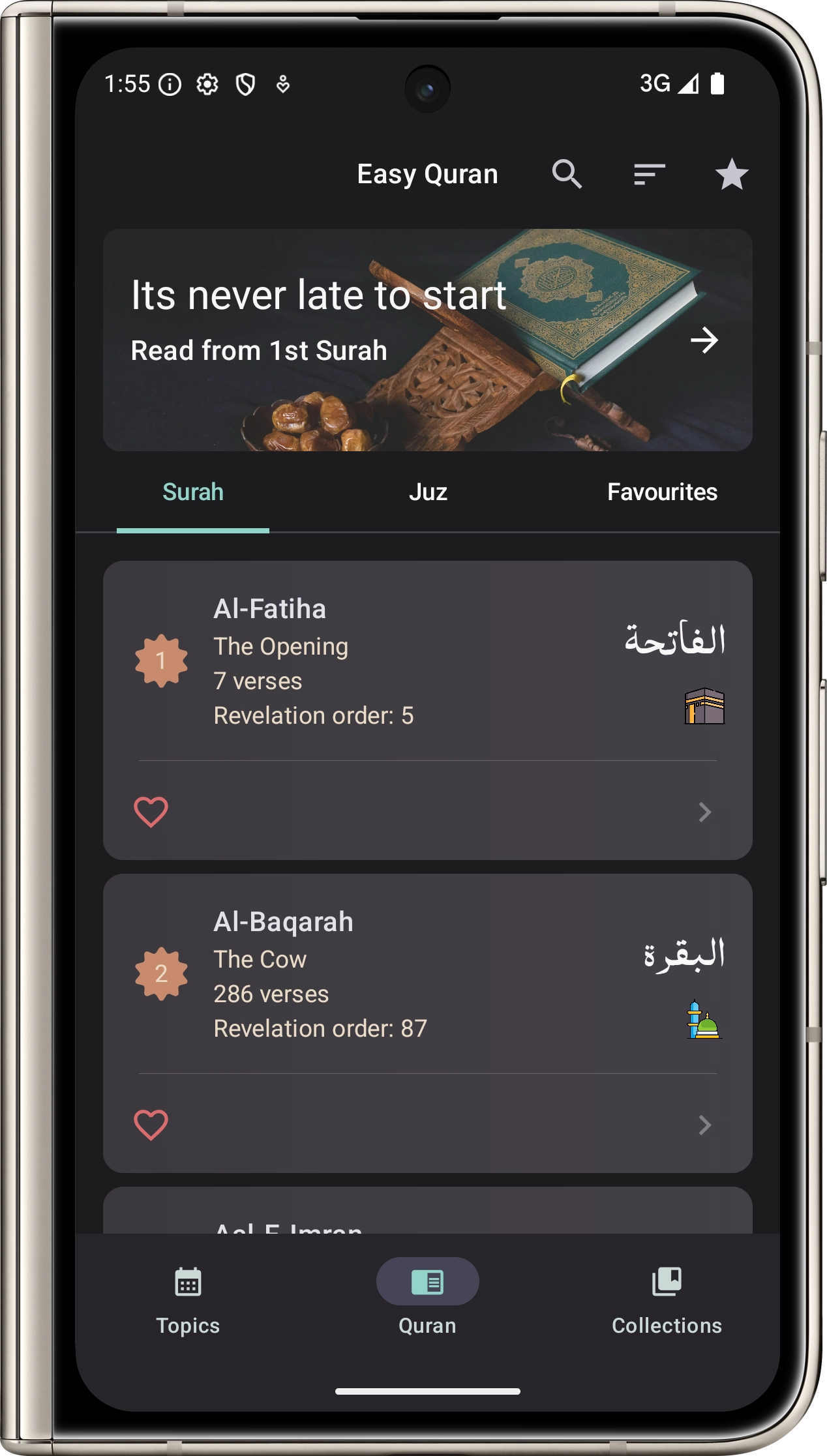 Easy Quran - Screenshot 2 showing product features and functionality
