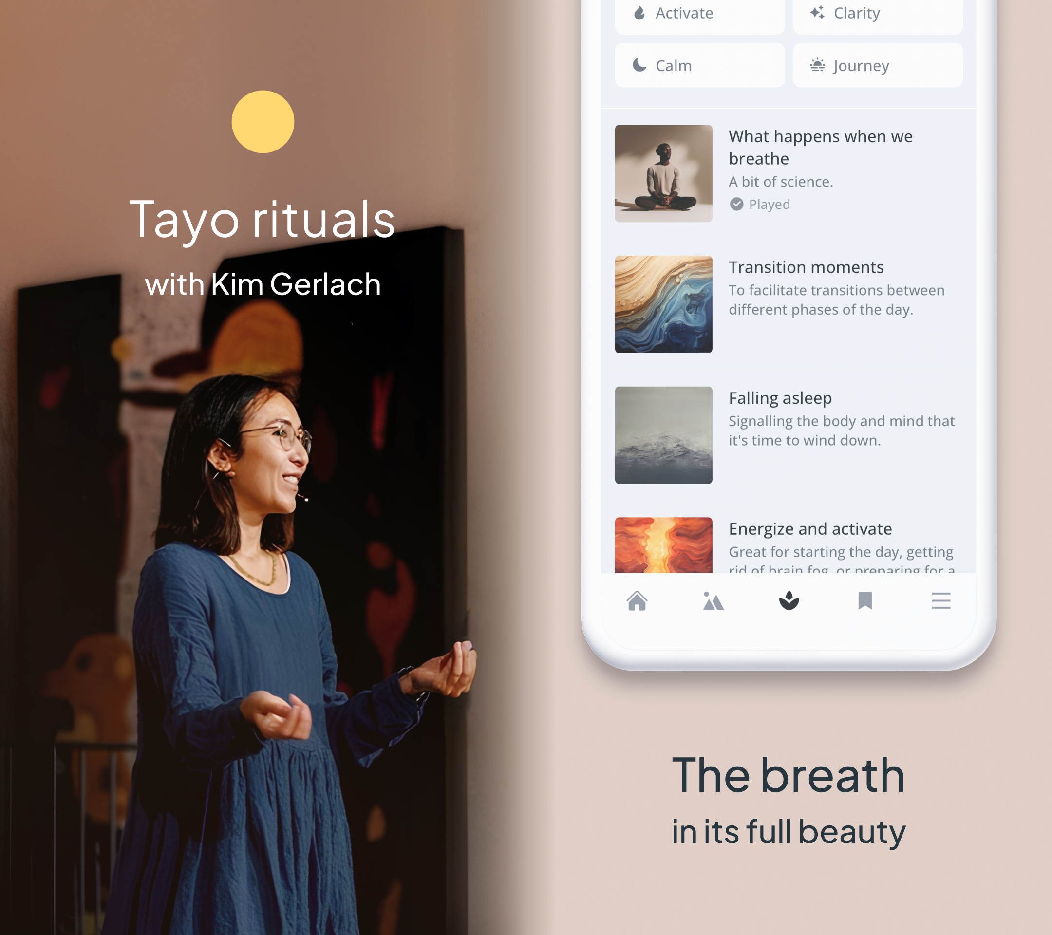 startuptile Tayo rituals-Breathwork rituals with Kim Gerlach