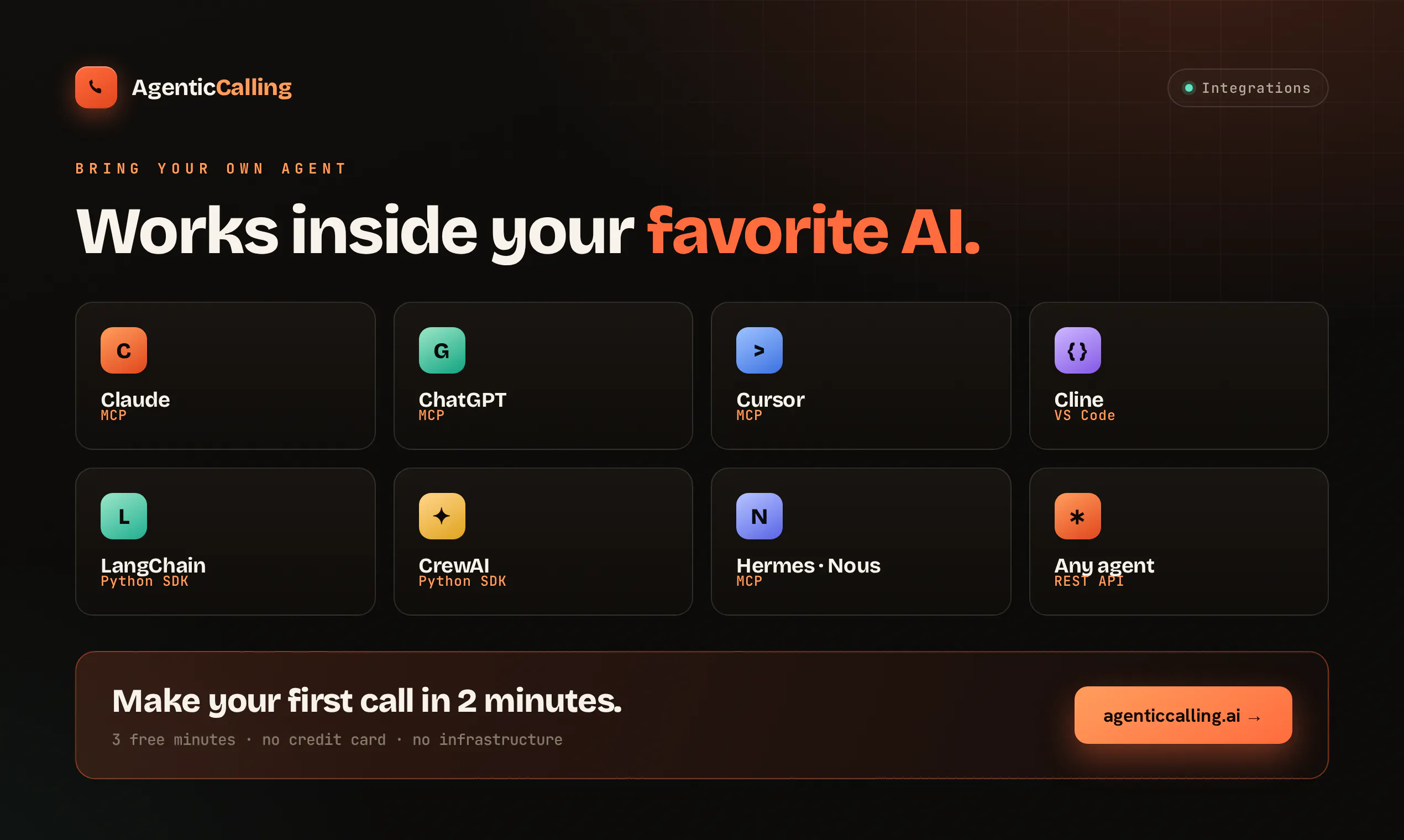 AgenticCalling AI gallery image