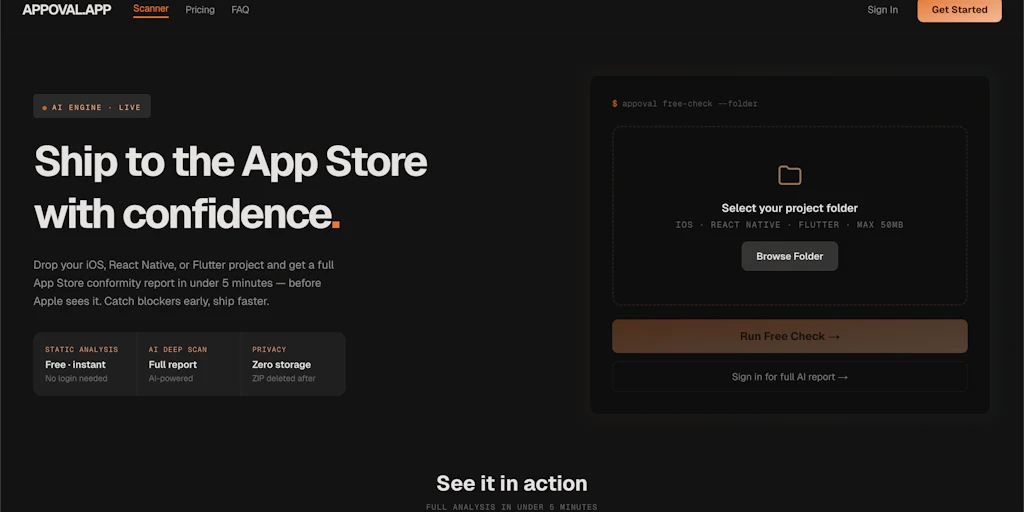 Appoval: Ship to the App Store with confidence | Product Hunt