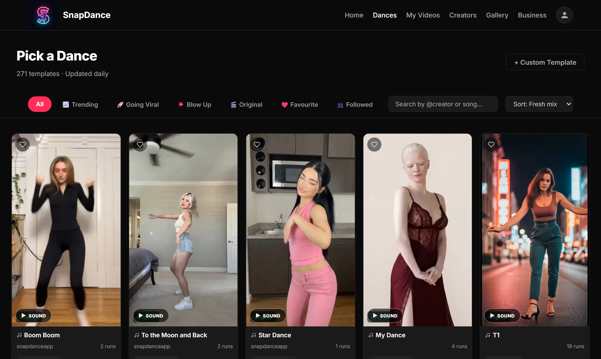SnapDance gallery image