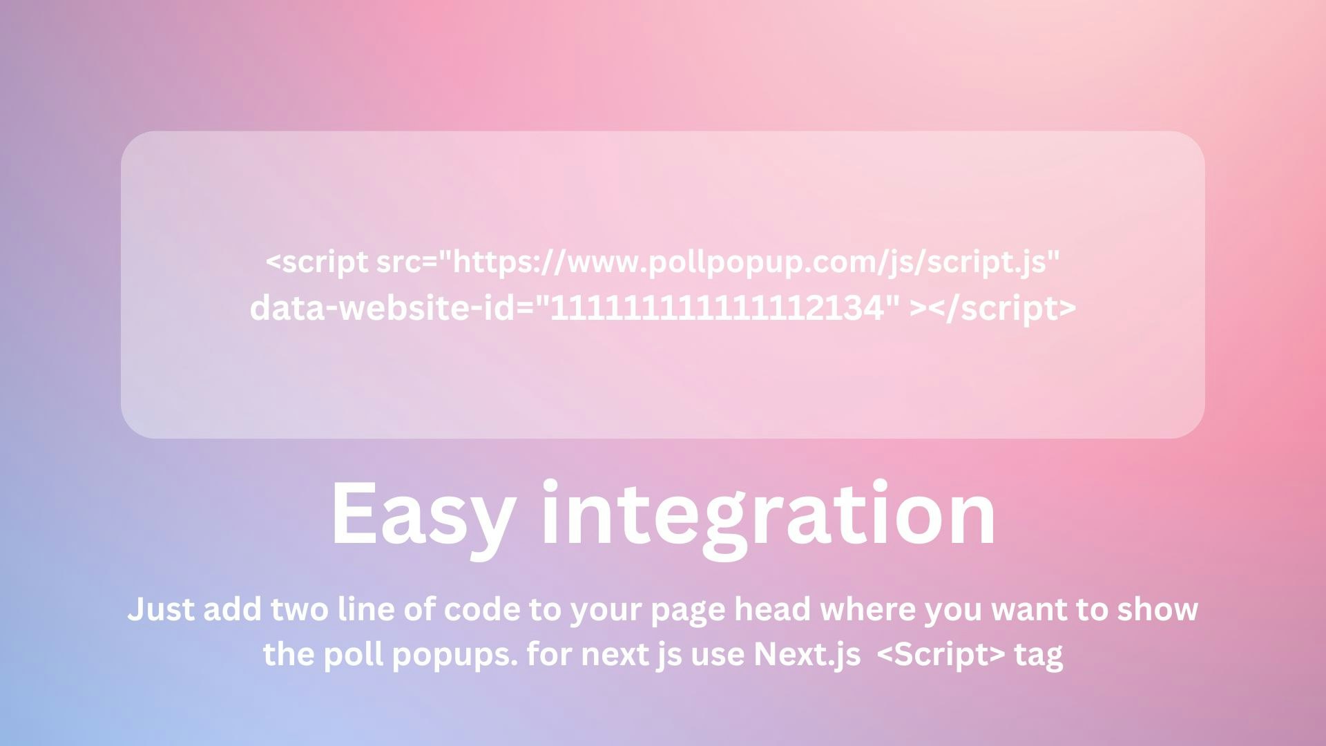 Pollpopup - Strumento di feedback degli utenti gratuito. media 5