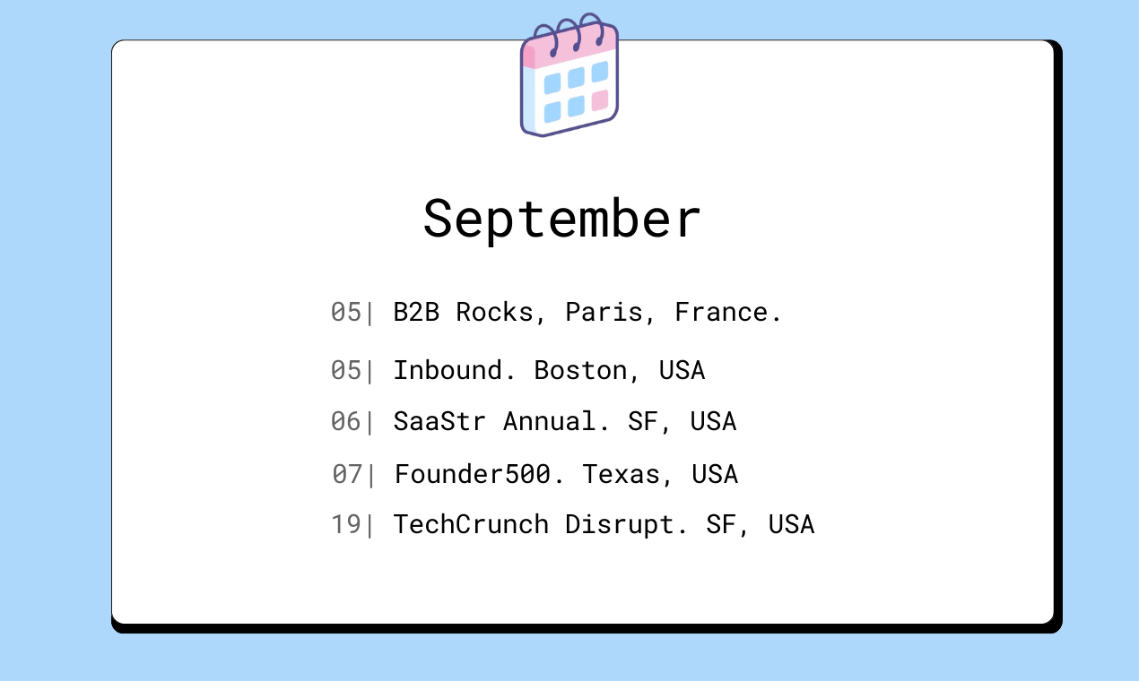 SaaS Events 2023 - Available for free in all formats - don’t miss any event media 6