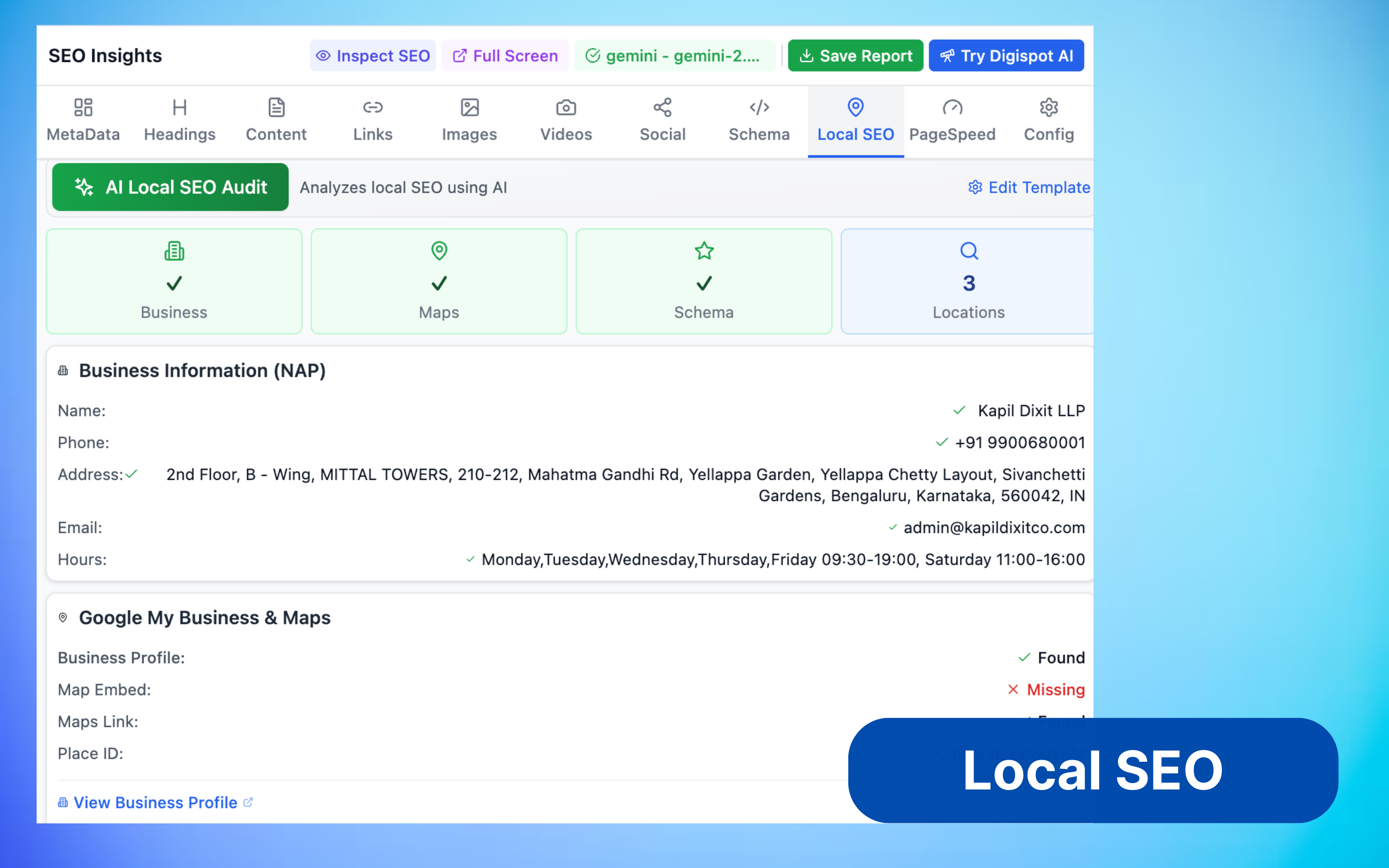 Digispot AI - SEO Insights gallery image
