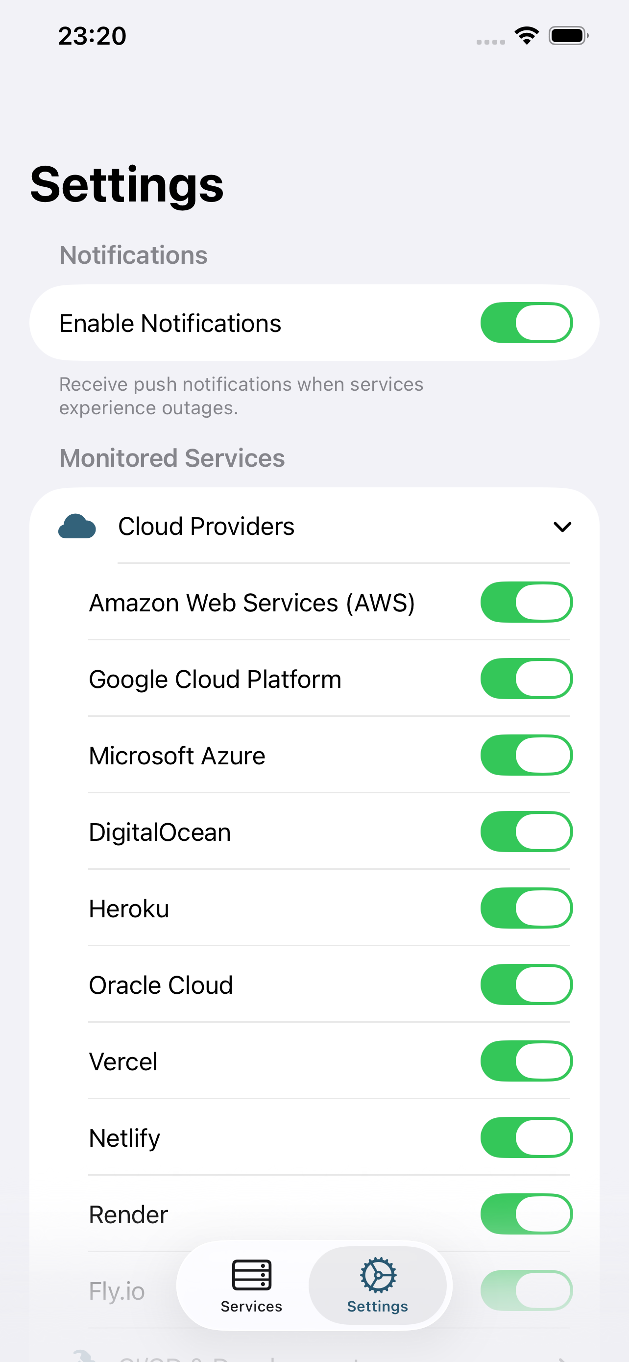 Upti - Screenshot 3 showing product features and functionality
