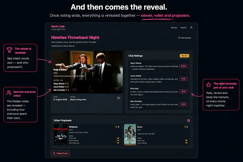 Movie Club screenshot 3