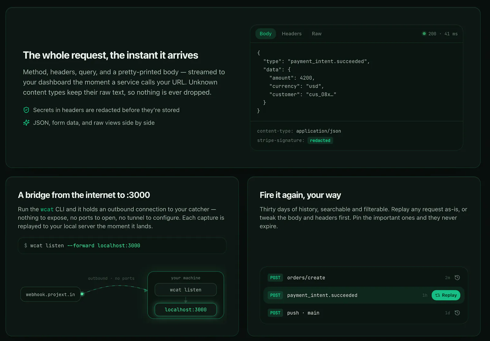 Webhook Catcher screenshot 3