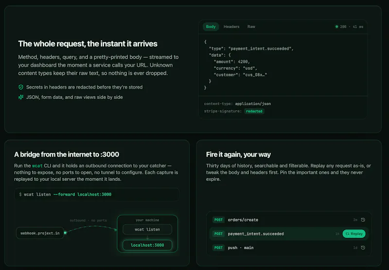 Webhook Catcher screenshot 3