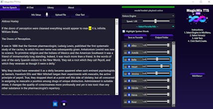 MagicMixTTS gallery image