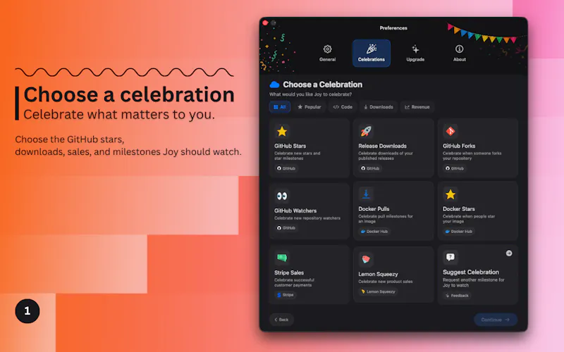 Joy: Celebrate Your Wins screenshot 2