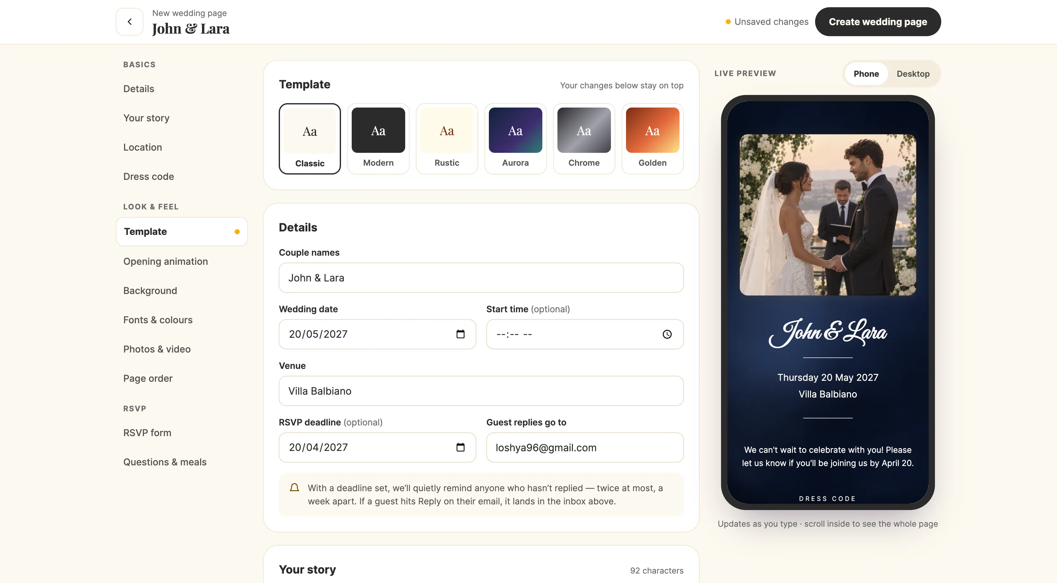 RSVBee gallery image