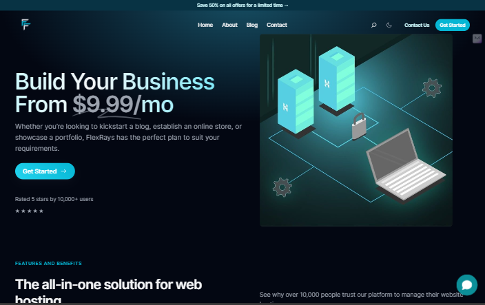 FlexRays Web Hosting media 1