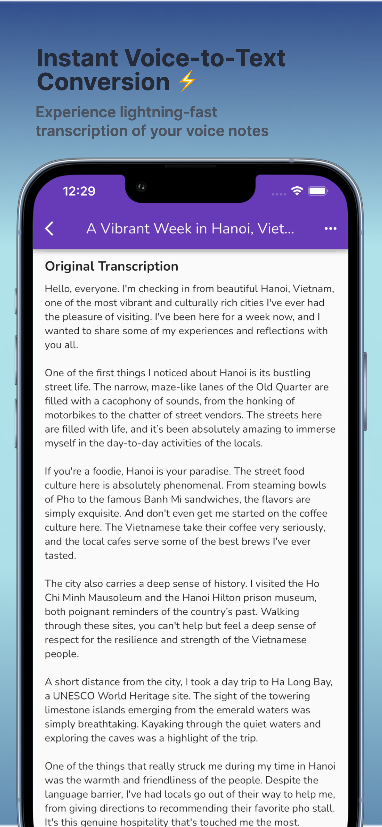 Speaknotes - AI Powered Voice Note Transcriber en summarizer media 4
