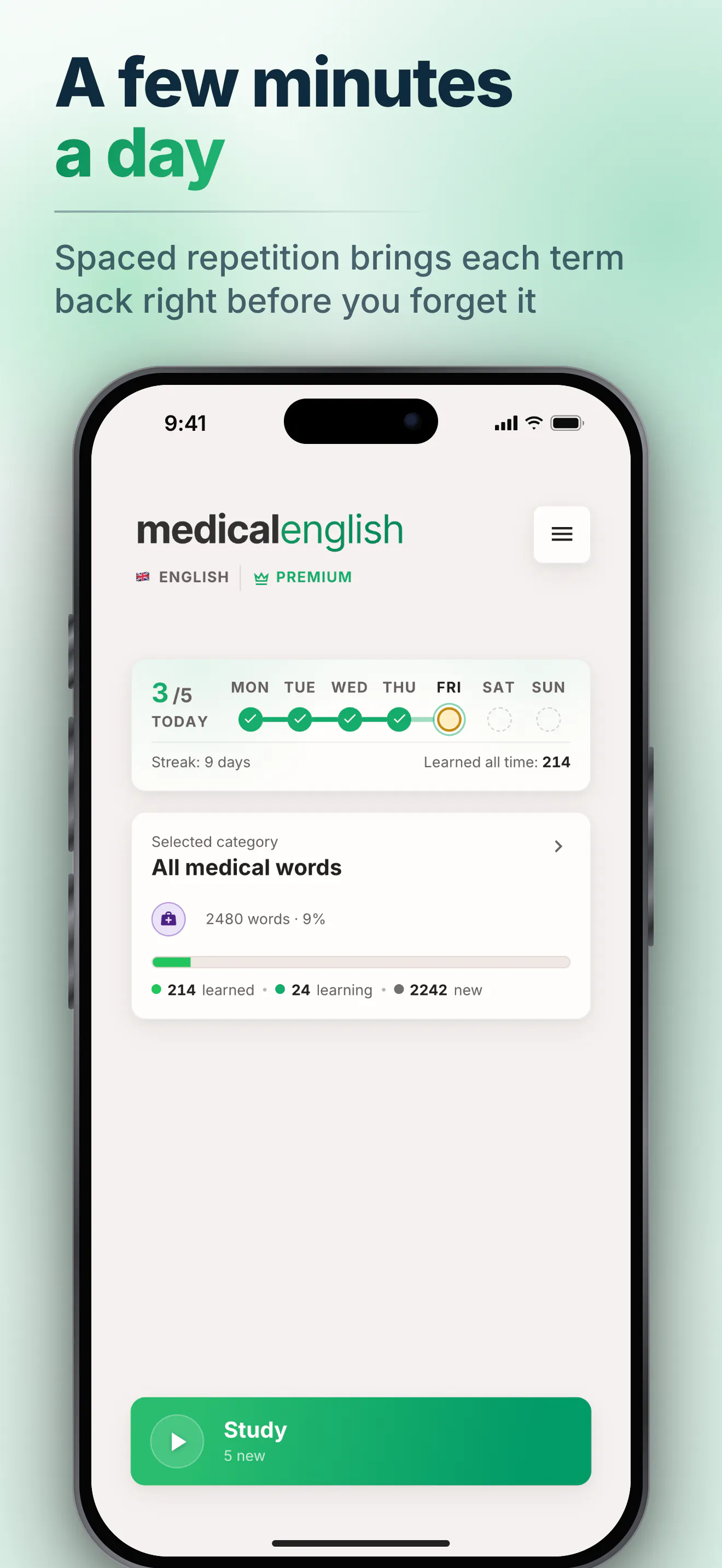 Medical English Vocabulary app gallery image