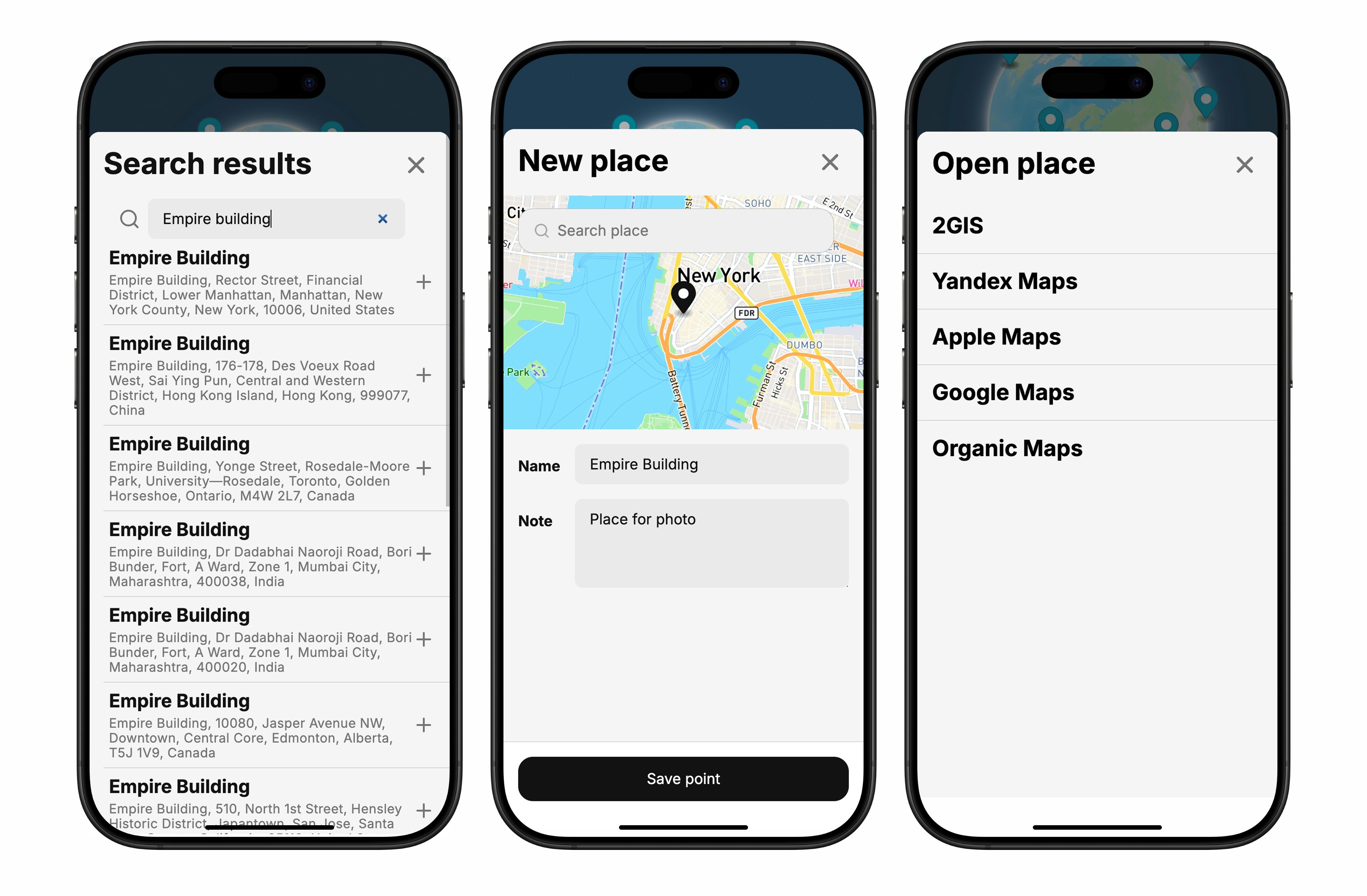 Tofu Maps - Screenshot 4 showing product features and functionality