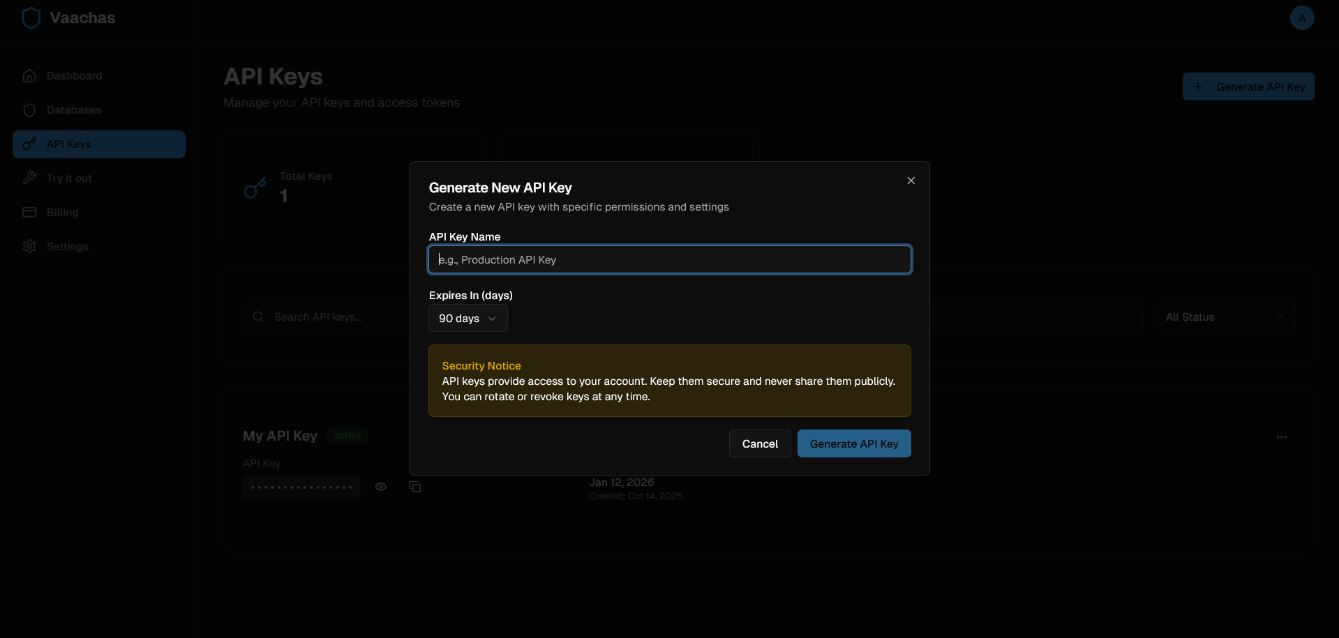 Vaachas - Screenshot 4 showing product features and functionality