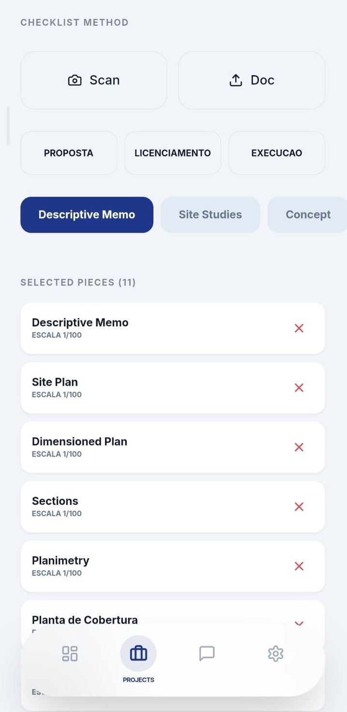 Planarq: Checklist tool for architects - Screenshot 3 showing product features and functionality