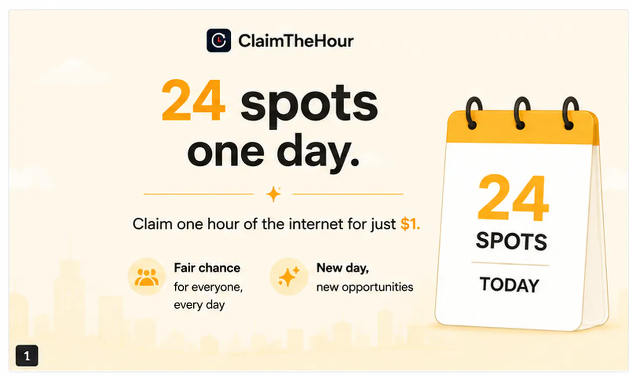 ClaimTheHour gallery image