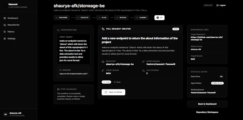 NascentAI screenshot 3