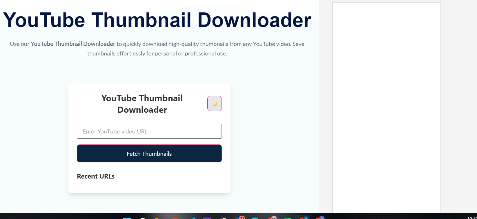 Youtube Thumbnail Downloader gallery image