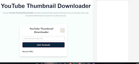 Youtube Thumbnail Downloader gallery image