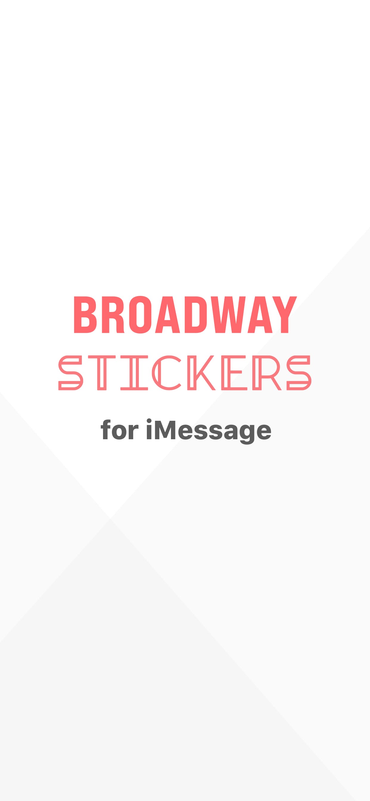 Broadway Stickers for iMessage media 1