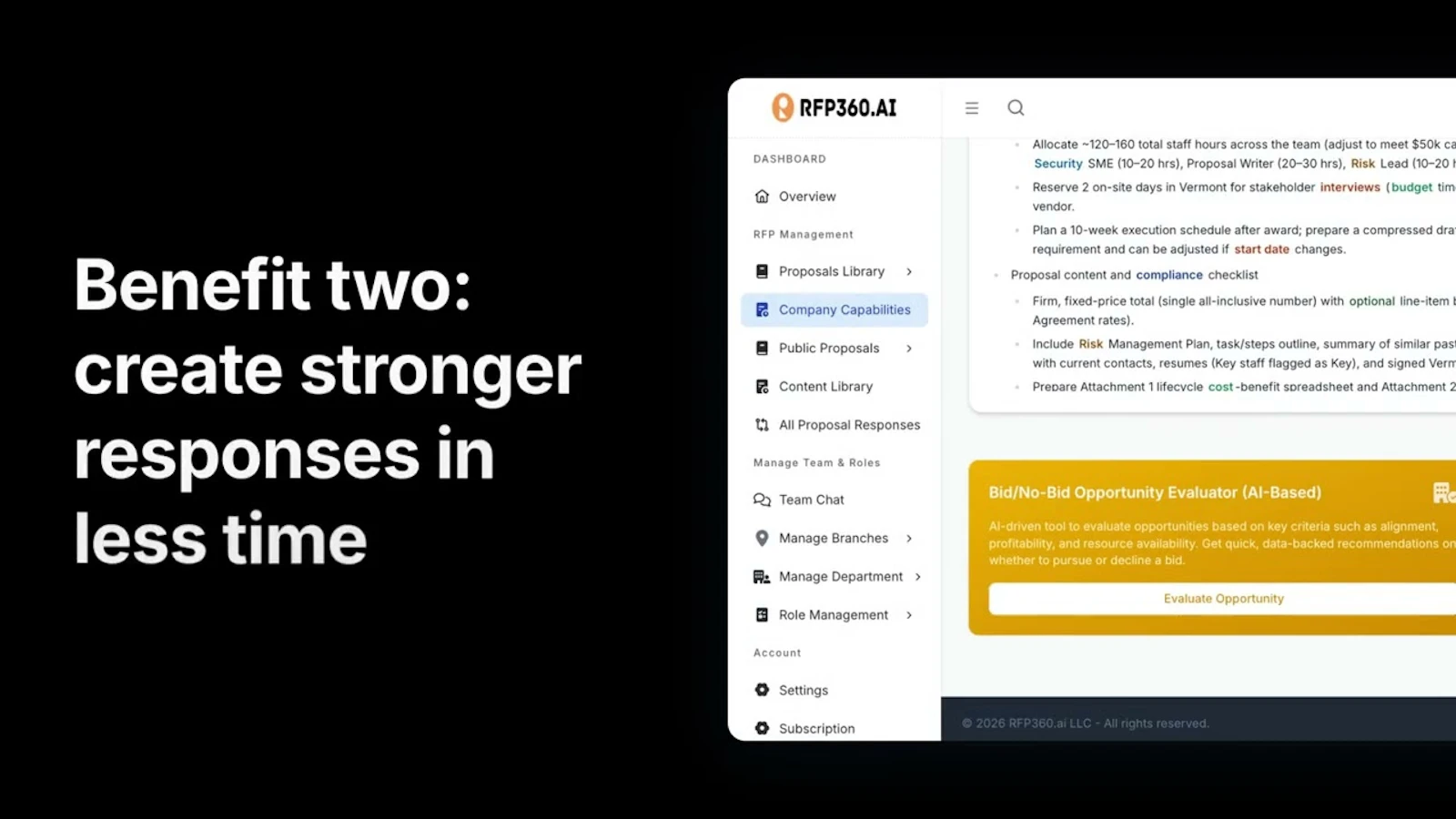 RFP360.ai screenshot 1 (video preview)