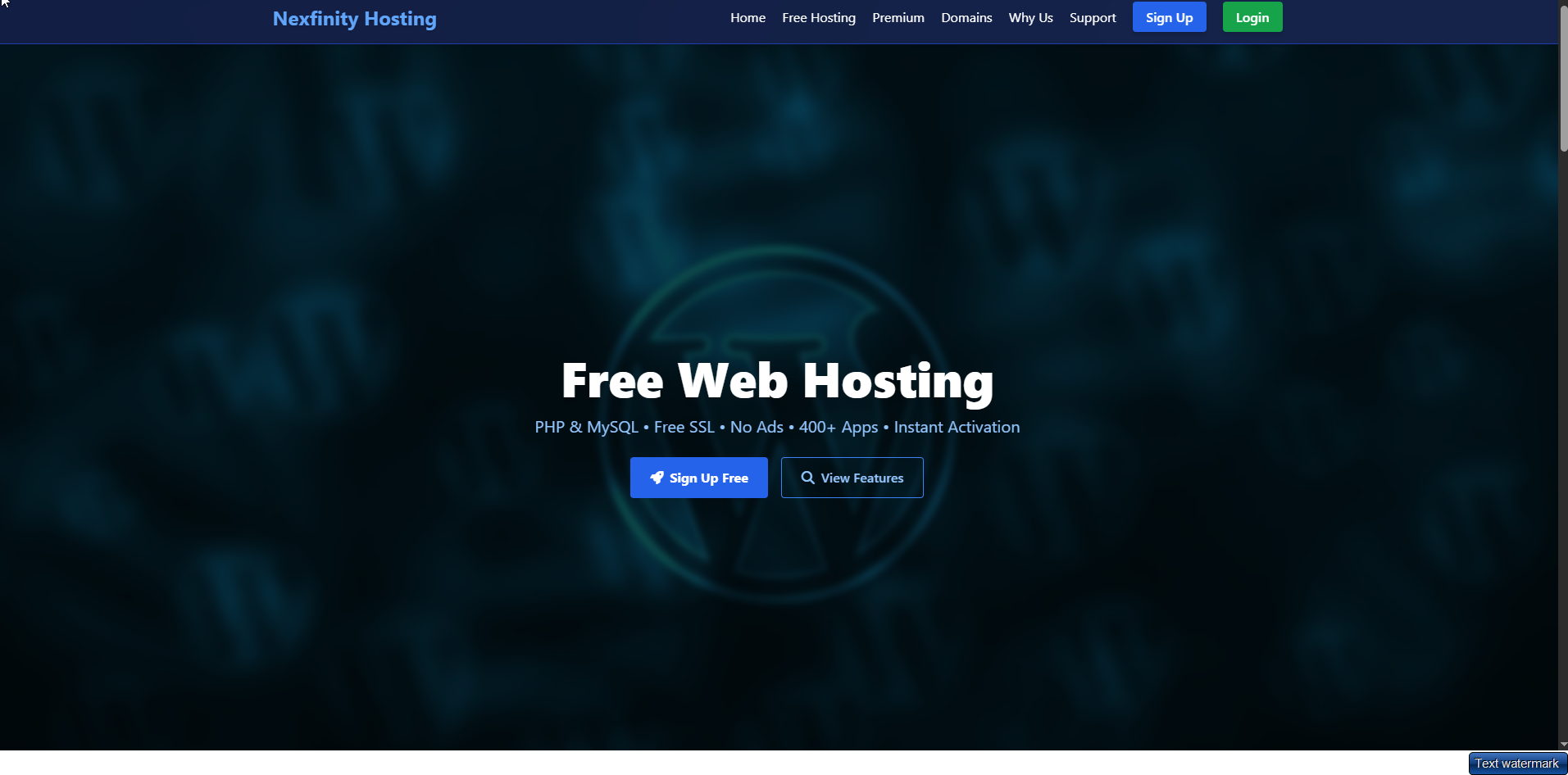 Média L'hébergement Web gratuit a rendu facile - Hébergement Web fiable, facile et 100% gratuit pour tout le monde. 1