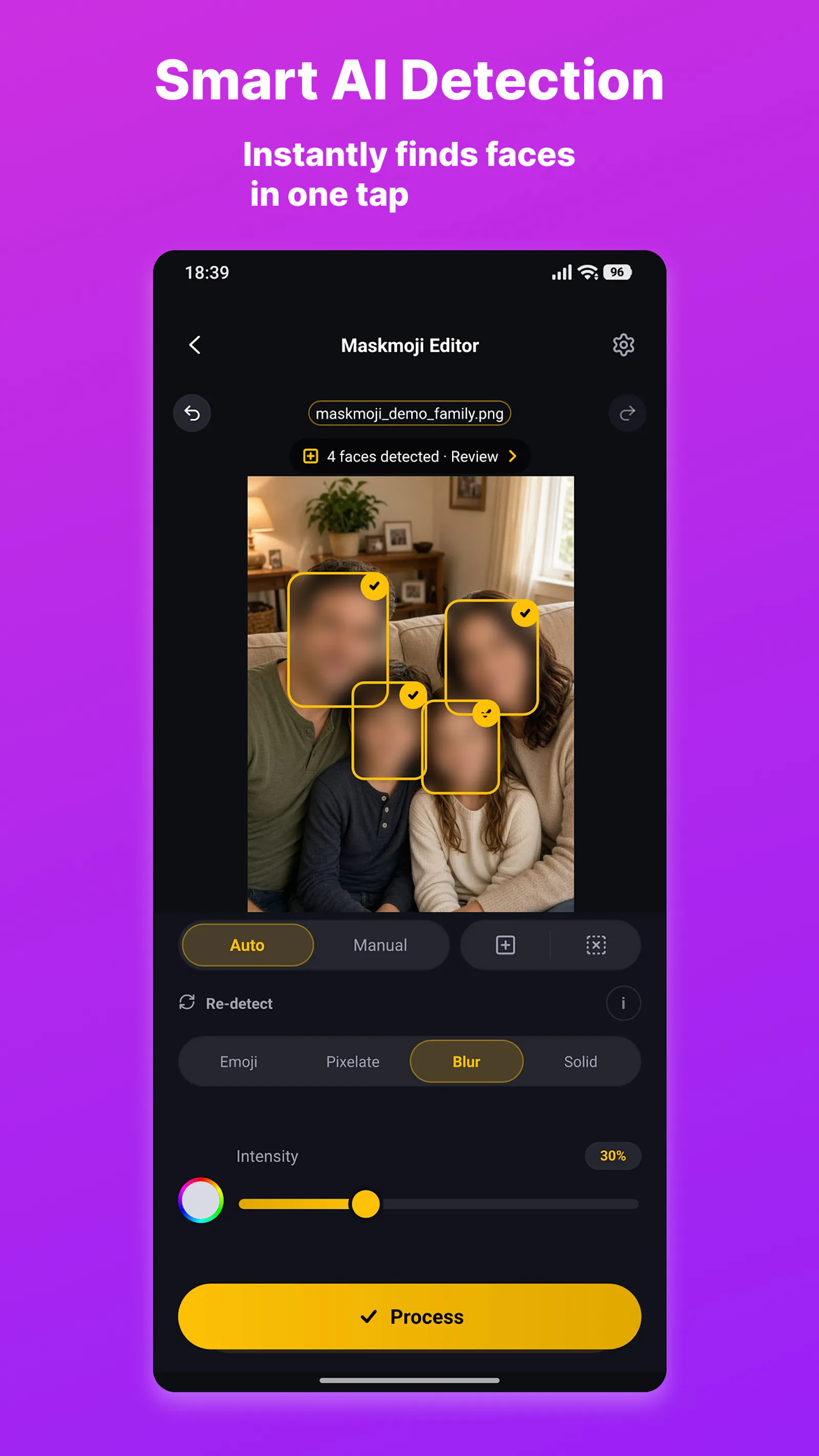 Maskmoji: hide face in video screenshot 9