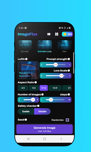 ImageFlux - ปลดล็อกศักยภาพเชิงสร้างสรรค์ของคุณด้วยรุ่น AI Generative media 3