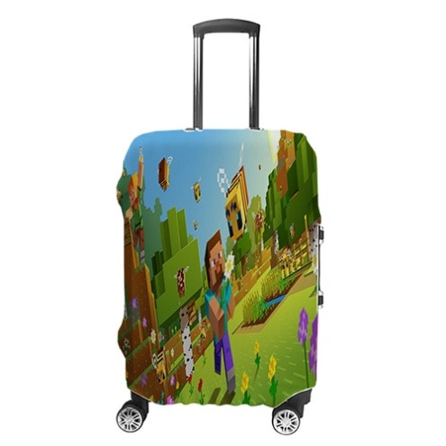 Roblox And Minecraft Luggage Case Cover