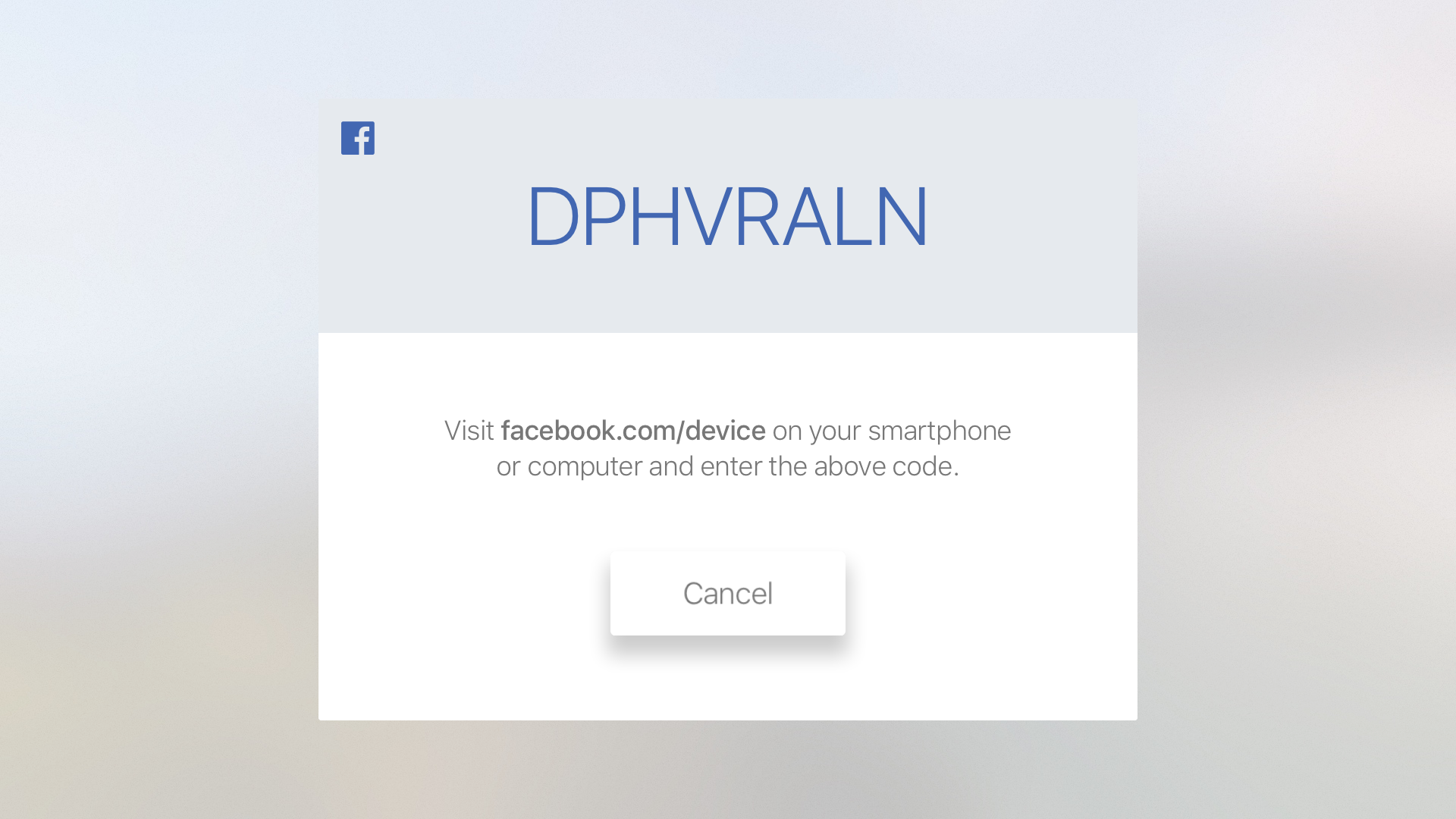 Facebook SDK for tvOS (Beta) gallery image
