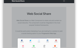 Web Social Share media 2