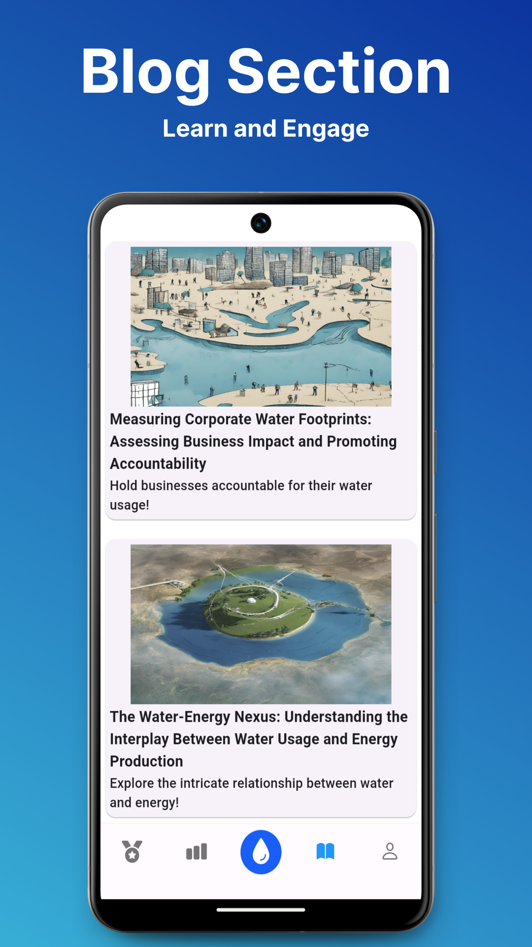 Aqua Trace - трекер Waterfootprint - Отслеживайте свой водный след без особых усилий медиа 8