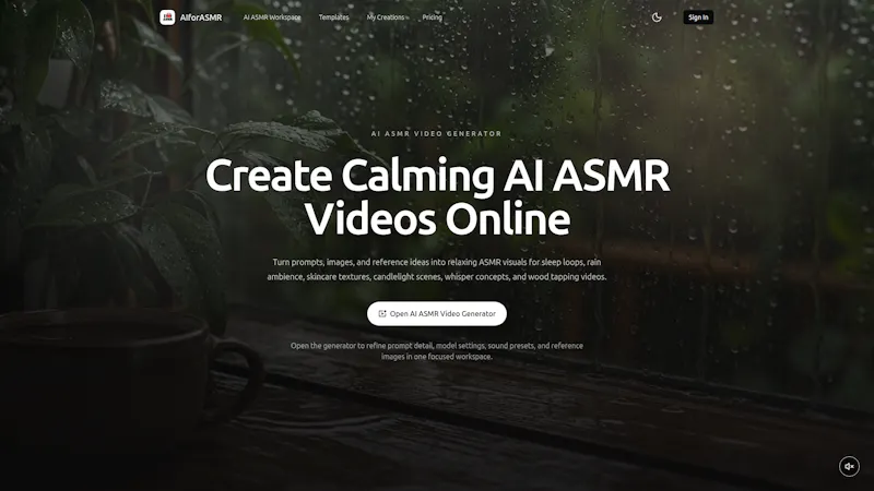 AI for ASMR screenshot 1