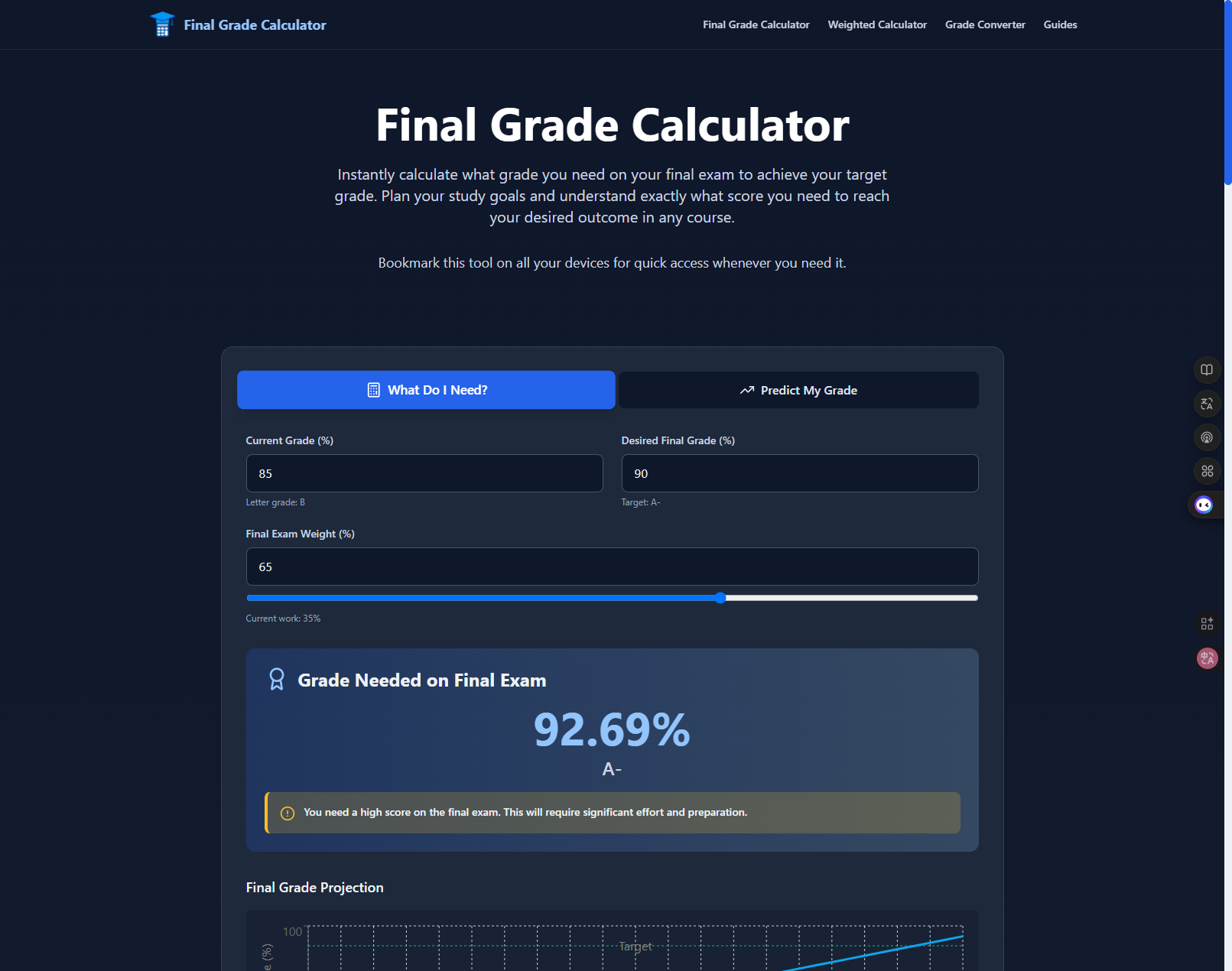 Final Grade Calculator gallery image