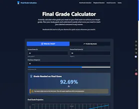 Final Grade Calculator gallery image