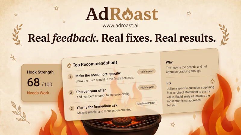 AdRoast - Roast your Ad before Meta does screenshot 3