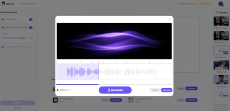 HitPaw Online Audio Enhancer gallery image